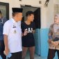 Wakil bupati Merangin Khafid saat melakukan pengecekan dapur MBG milik Elviana 