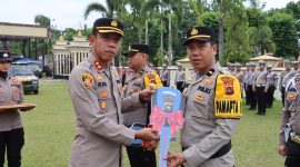 Kapolres Merangin Terima perwira bertugas di Merangin 