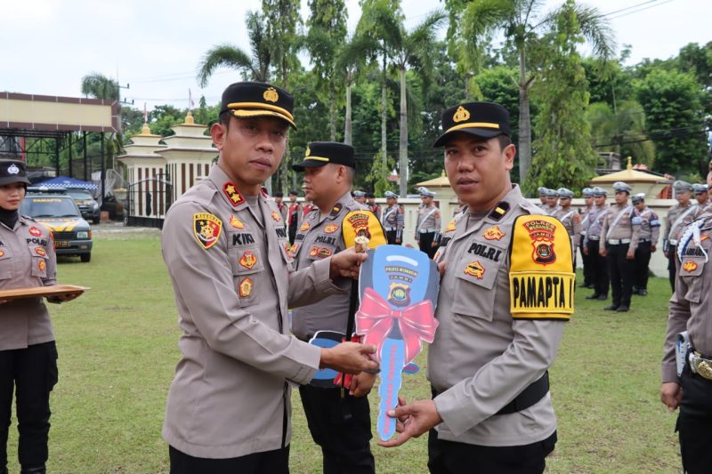 Kapolres Merangin Terima perwira bertugas di Merangin 