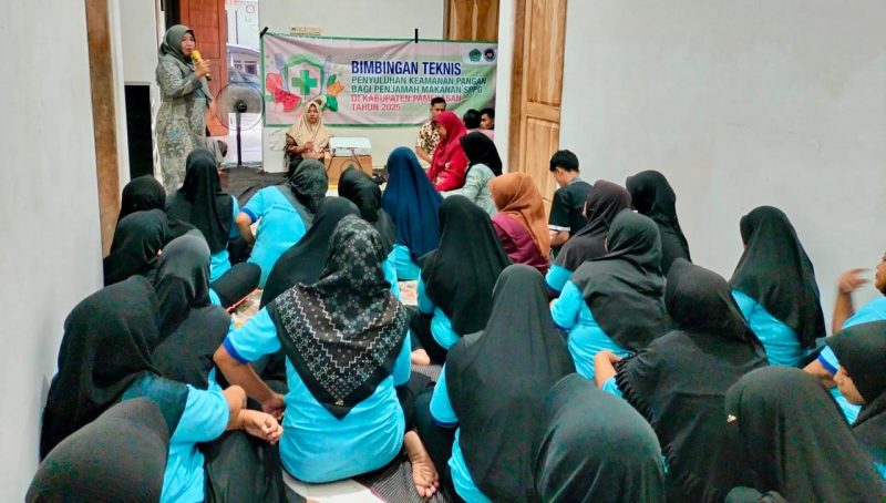 SPPG Biequeen Nyalabu Daya gelar bimtek penyuluhan keamanan pangan bersama Dinkes Pamekasan, Rabu (22/10/2025)
