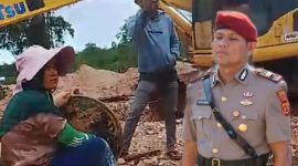 Poto video viral di tambang emas ilegal 