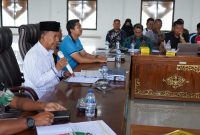 Wakil bupati merangin pimpin rapat BMD