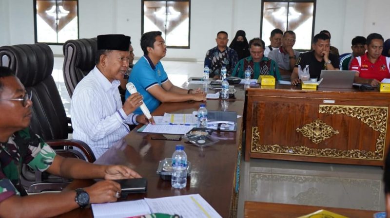 Wakil bupati merangin pimpin rapat BMD