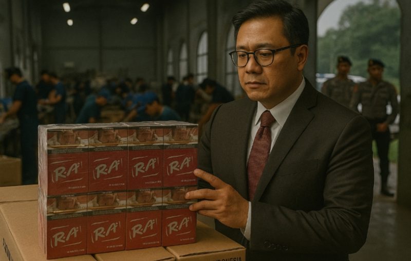 produksi rokok merek “R.A” diduga kuat berlokasi di Dusun Maddis, Desa Pamaroh, Kecamatan Kadur, Kabupaten Pamekasan.