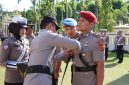 Foto Kasat Reskrim iptu eka putra saat terima serah jabatan 