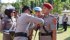 Foto Kasat Reskrim iptu eka putra saat terima serah jabatan