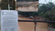 Poto kegiatan tambang emas ilegal jenis dompeng kapal dan lubang jarum surat kades hasil musyawarah