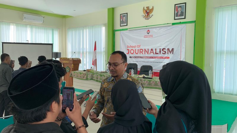 Kepala Bidang Informasi dan Komunikasi Publik (IKP) Diskominfo Pamekasan, Arif Rachmansyah.