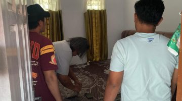 Seorang pria ditangkap polisi 