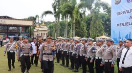 Kapolres Merangin Apel pasukan operasi zebra 