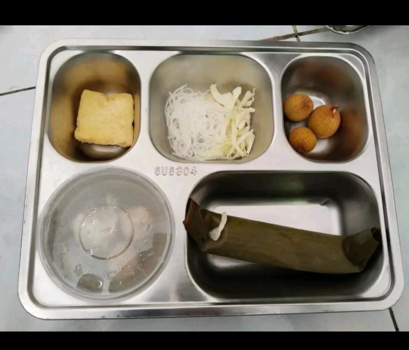 Menu MBG yang dinilai kurang layak