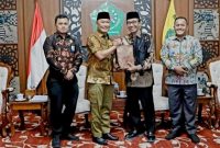 Ket. Foto : Pemkab Pamekasan bersama Kepala BKN RI membahas percepatan implementasi manajemen talenta ASN.