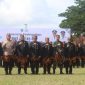 Foto bersama Forkopimda usai upacara hari jadi Kabupaten Pamekasan ke 495 tahun.
