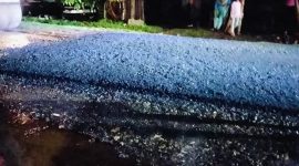 Warga pertanyaan jalan aspal jalan Ruas Simpang Muara panco- Renah Medan 