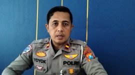 KBO Lantas Polres Pamekasan, IPDA Yoyok Tri Cahyono.