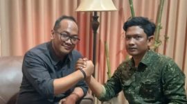 Keterangan: Ketua GARI Madura bersama Kepala Kantor Bea Cukai Madura