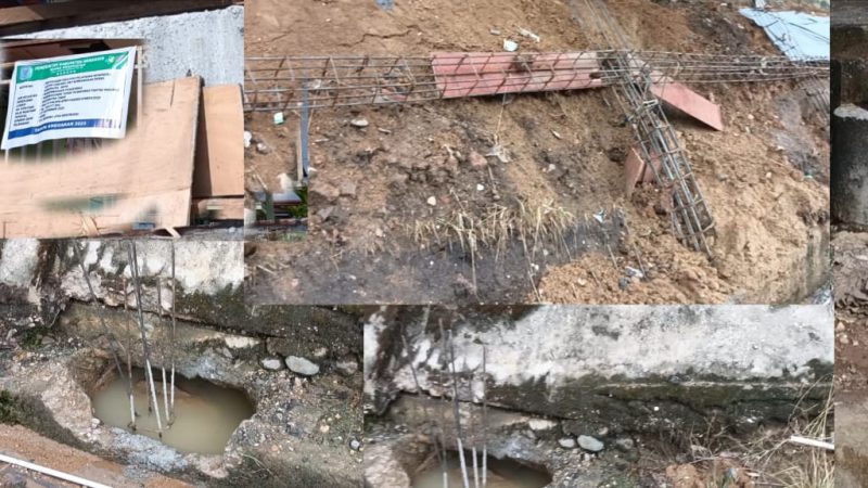 Proyek puskesmas rantau panjang kurang pengawasan 