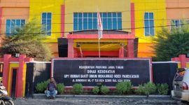 RSUD Mohammad Noer tampak dari depan