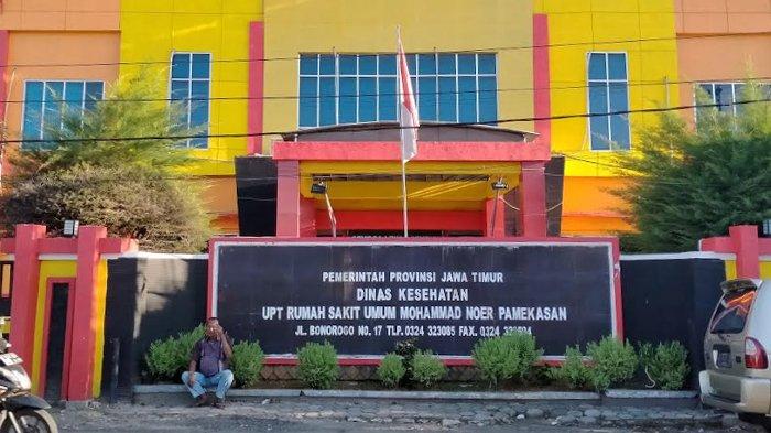 RSUD Mohammad Noer tampak dari depan