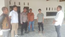 Polisi datangi usaha mas ilegal milik MAn desa Beluran polisi minta usaha ilegal itu ditutup 