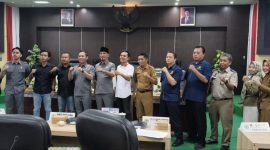 LP3 Audiensi ke Komisi II DPRD Pamekasan, hadirkan sejumlah OPD dan Bea Cukai Madura, bahas soal Sawah produktif yang dijasikan pabrik dan gudang.