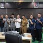 LP3 Audiensi ke Komisi II DPRD Pamekasan, hadirkan sejumlah OPD dan Bea Cukai Madura, bahas soal Sawah produktif yang dijasikan pabrik dan gudang.