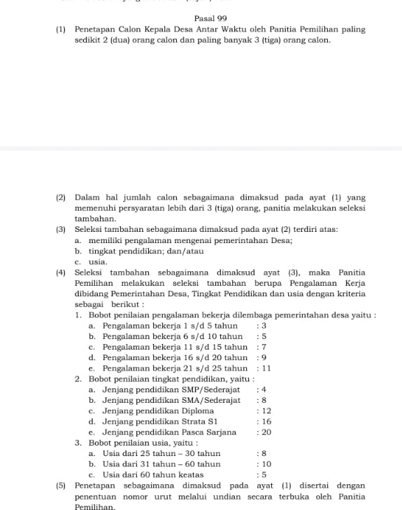 Poto salinan perbup 60 2022