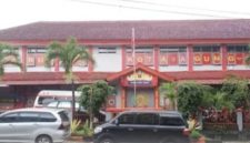 Tampak depan Rutan Kota Agung Kabupaten Tanggamus