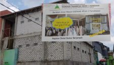 Musholla yang dijadikan modal untuk galang dana masjid di MTsN 3 Pamekasan