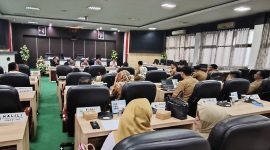 Suasana Audiensi LP3 dengan Komisi II DPRD Pamekasan yang dihadiri beberapa instansi terkait