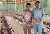 Kades Aswani bersama direktur Dede junjung jaya bersama 