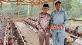 Kades Aswani bersama direktur Dede junjung jaya bersama 