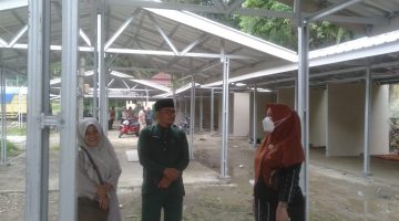 Wakil bupati cek lokasi pasar bawah 