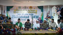 Wabup A Khafid hadiri isra Mi’raj di Tambang Emas
