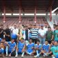 Wakil bupati Merangin saksikan pertandingan sebpak bola Tebo Merangin 
