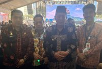 Wakil gubernur Jambi bersama kadis pmd Merangin 