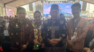 Wakil gubernur Jambi bersama kadis pmd Merangin 