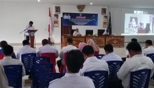 Kegiatan Asistensi penyusunan E-LPPD dan Desk IKK LPPD ini dibuka langsung oleh Sekretaris Daerah (Sekda) Merangin, Zulhifni, di Aula Kantor Bupati Merangin lantai 4, Rabu (21/01).