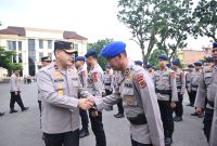 Waka PoldaJambi Gelar Apel Penyambutan 40 Personel BKO Penanganan Bencana Sumbar
