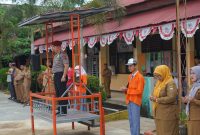 Kasat Narkoba pimpin upacara apel di SMA 6 Merangin 