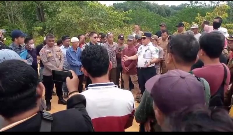 Jalan Terancam Longsor dan Sungai Dialihkan, DPRD Tebo Siapkan RDP Lanjutan