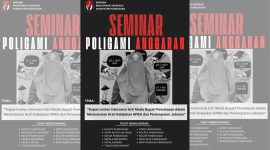 Pamflet seminar poligami anggaran.