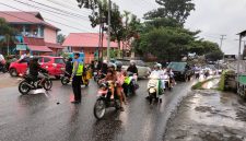 Polisi amankan lalulintas