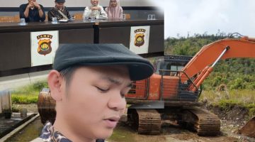 Aliansi pemuda Merangin Pertanyakan Pinjam Pakai BB Alat Berat PETI