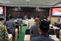 Rapat paripurna DPRD Kabupaten Pamekasan membahas jawaban Bupati atas pandangan fraksi terkait empat Raperda strategis, termasuk transformasi digital dan penguatan tata kelola pemerintahan daerah.