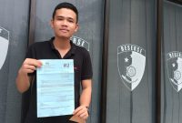 Apm terima surat dari Tipikor polres Merangin 