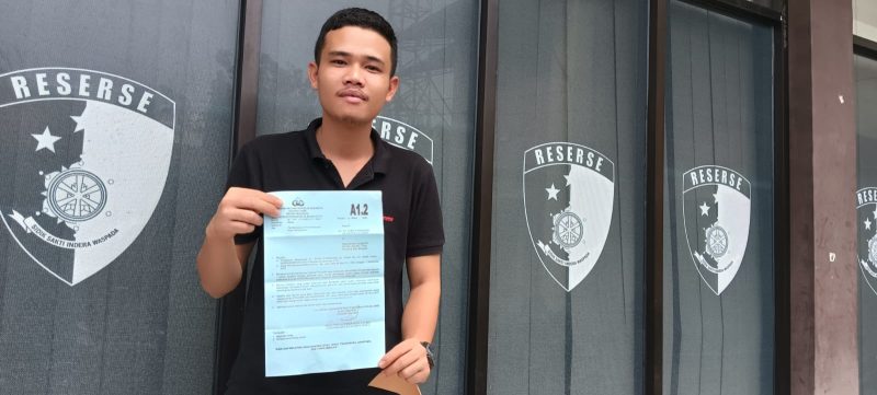 Apm terima surat dari Tipikor polres Merangin 