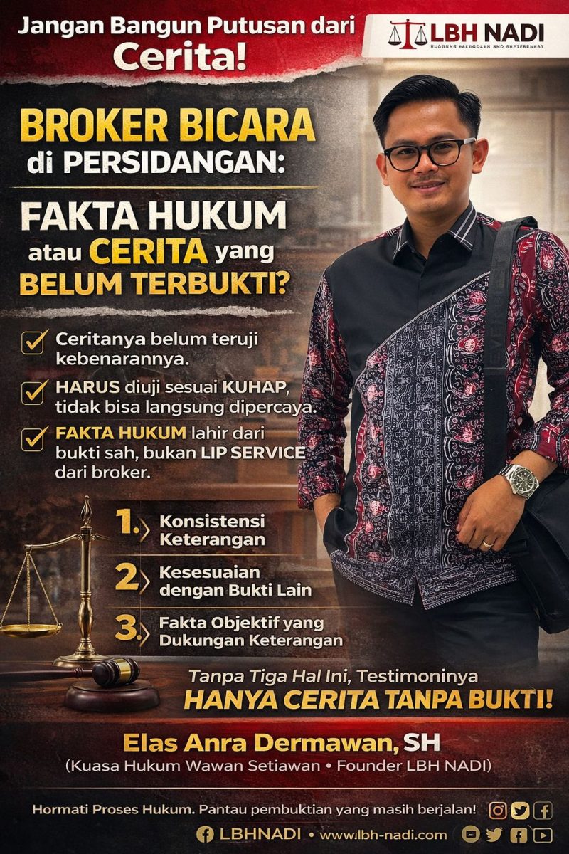 Foto Kuasa Hukum Wawan Setiawan