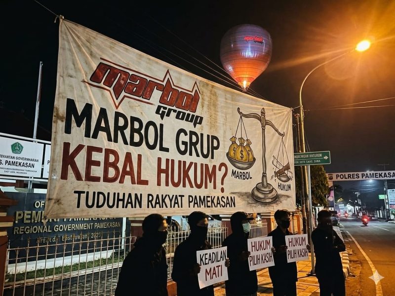 *ilustrasi A1: Marbol group kebal hukum