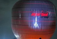 Balon udara bertuliskan 'Marbol Group' diduga diterbangkan tanpa sepengetahuan aparat